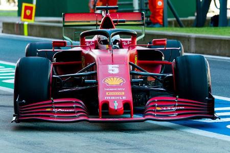 Sebastian Vettel - Ferrari - Formel 1 - GP 70 Jahre F1 - England - Silverstone - 7. August 2020