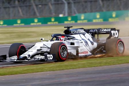 Daniil Kvyat - Alpha Tauri - Formel 1 - GP England - Silverstone - 1. August 2020