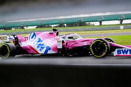 Nico Hülkenberg - Racing Point - Formel 1 - GP England - Silverstone - 1. August 2020