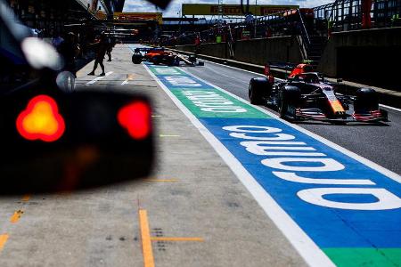 Alexander Albon - Red Bull - Formel 1 - GP England - Silverstone - 1. August 2020