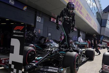 Lewis Hamilton - Mercedes - Formel 1 - GP England - Silverstone - 1. August 2020