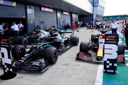 Lewis Hamilton - Mercedes - Formel 1 - GP England - Silverstone - 1. August 2020