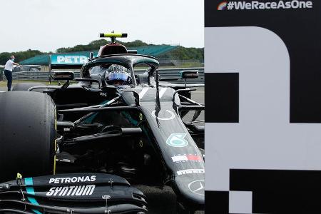 Valtteri Bottas - Mercedes - Formel 1 - GP 70 Jahre F1 - Silverstone - Samstag - 8. August 2020