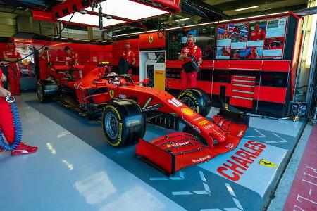 Charles Leclerc - Ferrari - Formel 1 - GP 70 Jahre F1 - Silverstone - Samstag - 8. August 2020