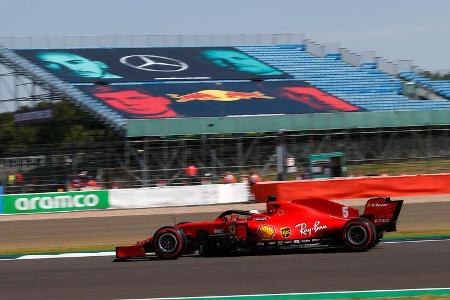 Sebastian Vettel - Ferrari - Formel 1 - GP 70 Jahre F1 - Silverstone - Samstag - 8. August 2020