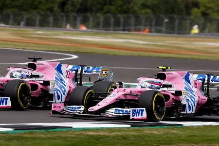 Nico Hülkenberg - Lance Stroll - Racing Point - Formel 1 - GP 70 Jahre F1 - Silverstone - Samstag - 8. August 2020