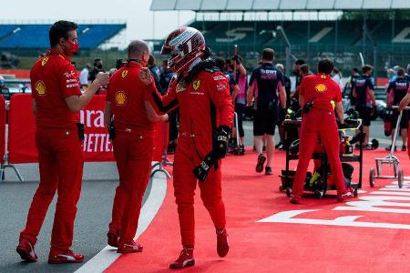 Charles Leclerc - Ferrari - Formel 1 - GP 70 Jahre F1 - Silverstone - Samstag - 8. August 2020