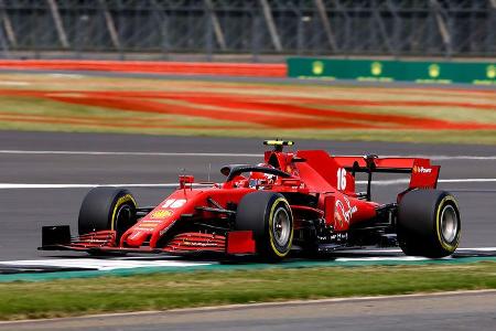 Charles Leclerc - Ferrari - Formel 1 - GP 70 Jahre F1 - Silverstone - Samstag - 8. August 2020