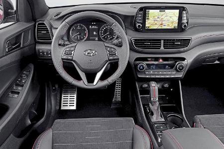 Hyundai Tucson N-Line, Interieur