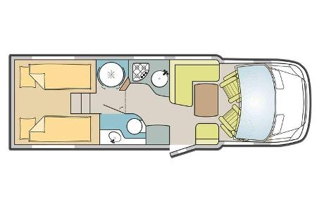 Carthago C-Tourer T 149 - Grundriss (2021)