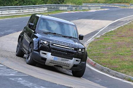 Erlkönig Land Rover Defender V8