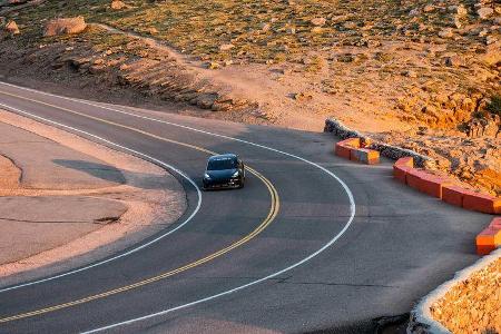 Tesla Model 3 Unplugged Performance Joshua Allan Pikes Peak crash (2020)