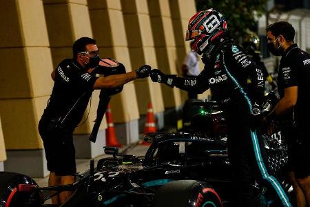 George Russell - Mercedes - Formel 1 - GP Sakhir - Bahrain - Samstag - 5.12.2020