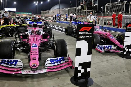Sergio Perez - Racing Point - GP Sakhir 2020 - Bahrain - Rennen Sergio Perez - Racing Point - GP Sakhir 2020 - Bahrain - Rennen