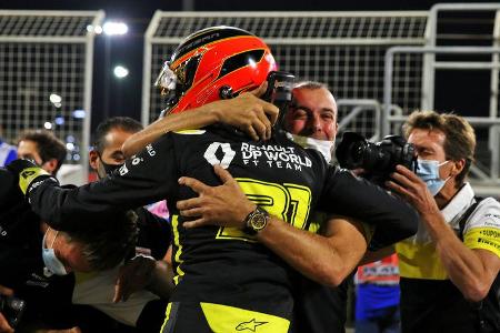 Esteban Ocon - Renault - GP Sakhir 2020 - Bahrain - Rennen