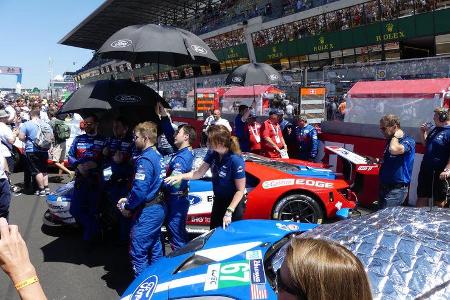Ford GT - Startnummer #67 - 24h-Rennen Le Mans 2017 - Smastag - 17.6.2017