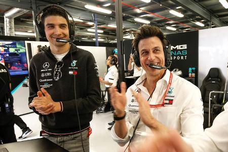 Esteban Ocon & Toto Wolff - Formel 1 - GP Australien 2019