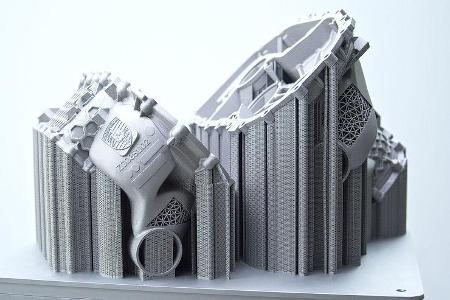 Porsche E-Antrieb-Gehäuse 3D-Drucktechnik