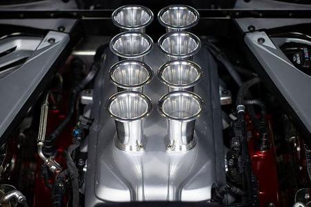 12/2020, Fake-Ansaugtrichter für die Corvette C8