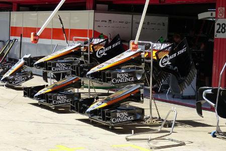 Force India - GP Spanien - Barcelona - Donnerstag - 7.5.2015