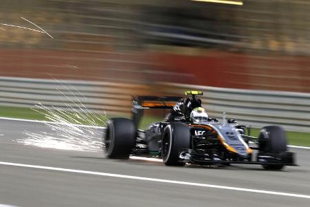 Sergio Perez - GP Bahrain 2015