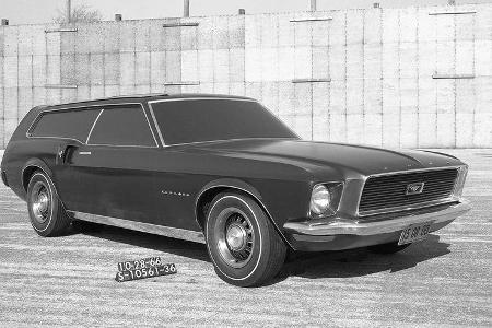 Ford Mustang Kombi Shooting Brake Concept 1966