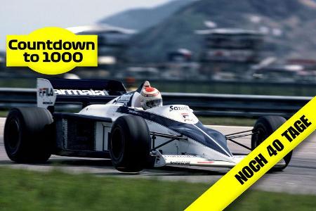Nelson Piquet - Brabham BT52 - BMW Nelson Piquet - Brabham BT52 - BMW