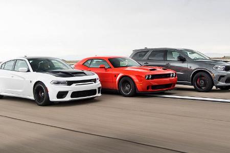 Neue Hellcat-Modelle von Dodge