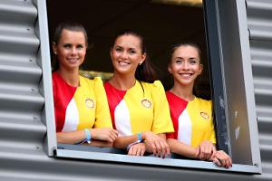 Grid Girls - GP Belgien 2015