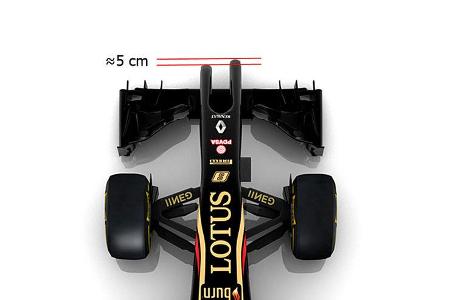 Lotus E22 - Nase Lotus E22 - Nase