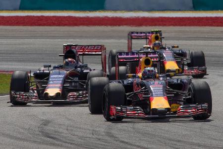 Toro Rosso & Red Bull - GP Malaysia 2015