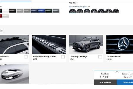 Mercedes GLE USA Stern beleuchtet Rückruf Mercedes GLE USA Stern beleuchtet Rückruf