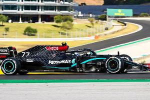 Bestzeit-Hattrick von Bottas