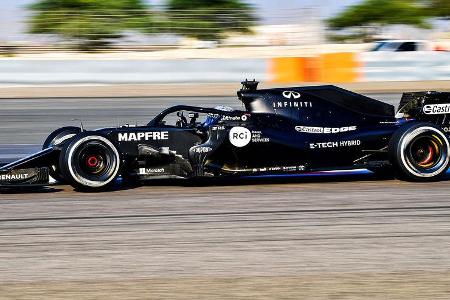 Fernando Alonso - Renault R.S.18 - Testfahrten - Bahrain - November 2020