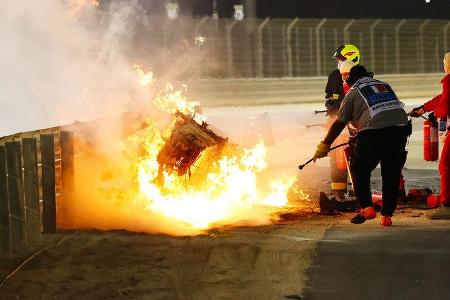 Romain Grosjean - Haas - GP Bahrain 2020 - Sakhir - Rennen