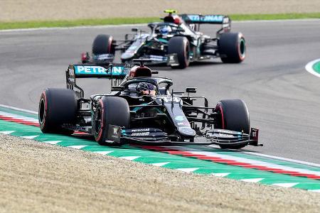 Lewis Hamilton - Valtteri Bottas - Mercedes - GP Emilia-Romagna 2020 - Imola