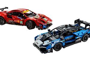 Zwei Supersportler von Lego