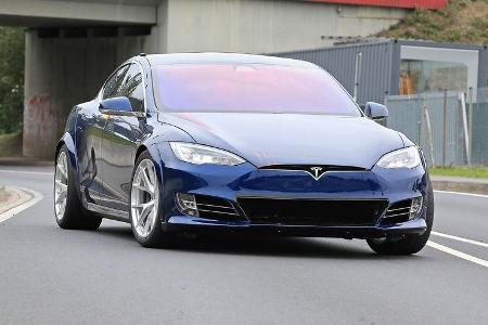 Tesla Model S Nordschleifenrekordversuch