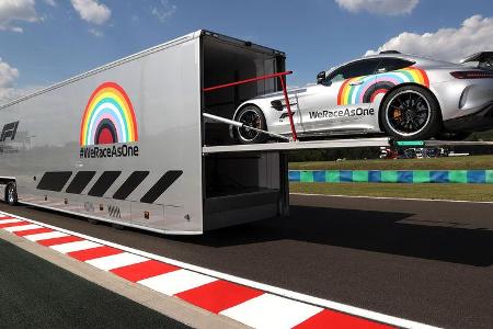 Safety-Car - Formel 1 - GP Ungarn - Budapest - 16. Juli 2020 Safety-Car - Formel 1 - GP Ungarn - Budapest - 16. Juli 2020