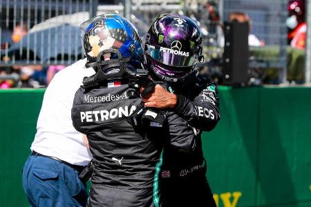 Lewis Hamilton & Valtteri Bottas - Mercedes - Formel 1 - GP Österreich - 4. Juli 2020