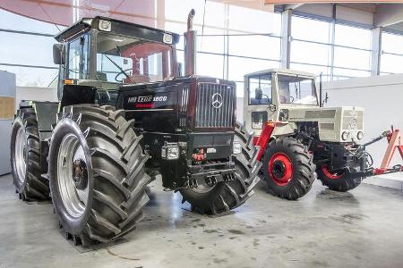 MB Trac JubilŠum und Unimog Ackerschlepper