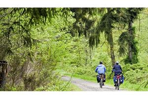 Radeln im grünen Grenzbereich
