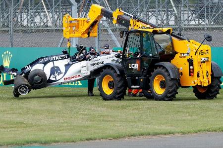 Daniil Kvyat - Alpha Tauri - GP England 2020