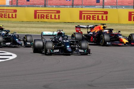 Bottas - Hamilton - Verstappen - GP England 2020 - Silverstone