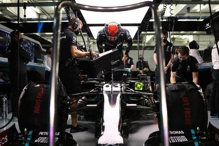 George Russell - Mercedes - Formel 1 - GP Sakhir - Bahrain - Samstag - 5.12.2020 George Russell - Mercedes - Formel 1 - GP Sakhir - Bahrain - Samstag - 5.12.2020