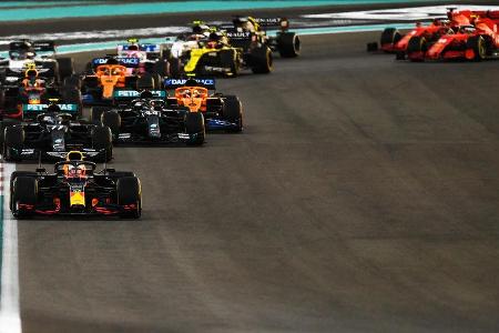 Max Verstappen - Red Bull - GP Abu Dhabi 2020 - Rennen Max Verstappen - Red Bull - GP Abu Dhabi 2020 - Rennen