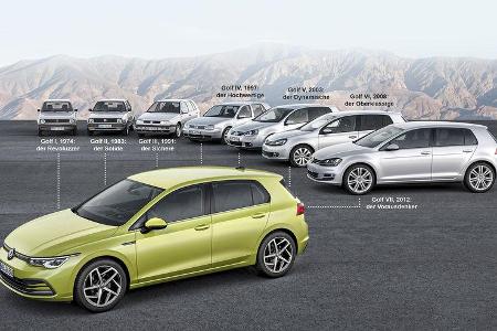 Extra VW Golf 2020, Vorgänger