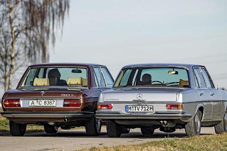 BMW E3 3.0 S, Mercedes W109 300 SEL 3.5, Exterieur