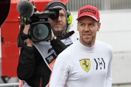 Sebastian Vettel - Ferrari - Formel 1 - Testfahrten 2020