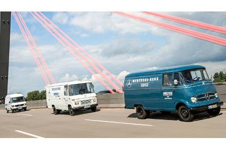 Mercedes Sprinter Generationen 1955 bis 2019